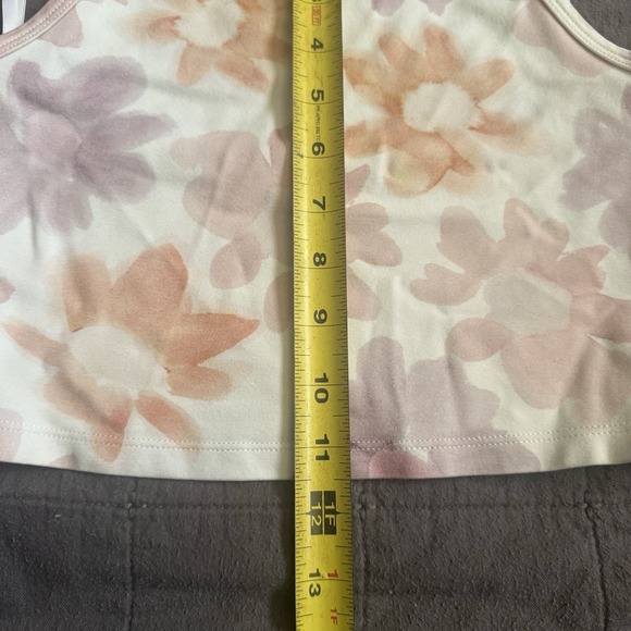 Sunday Best Purple & Orange Floral Halter Crop Top Womens Size Small - Picture 8 of 8